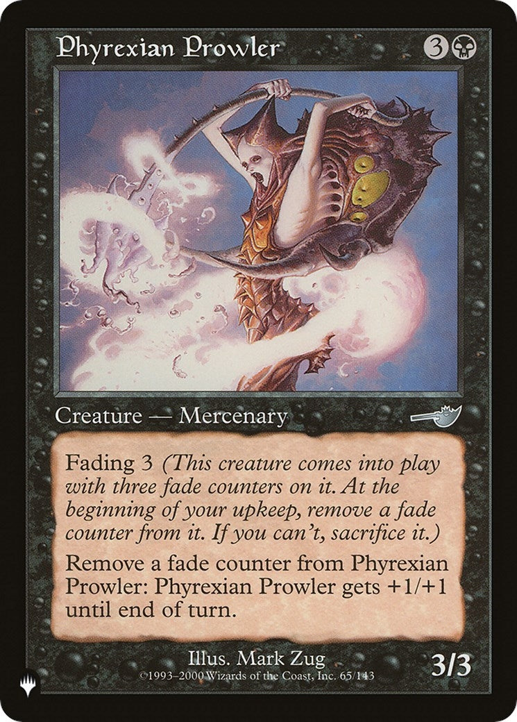 Phyrexian Prowler (65) [LIST]