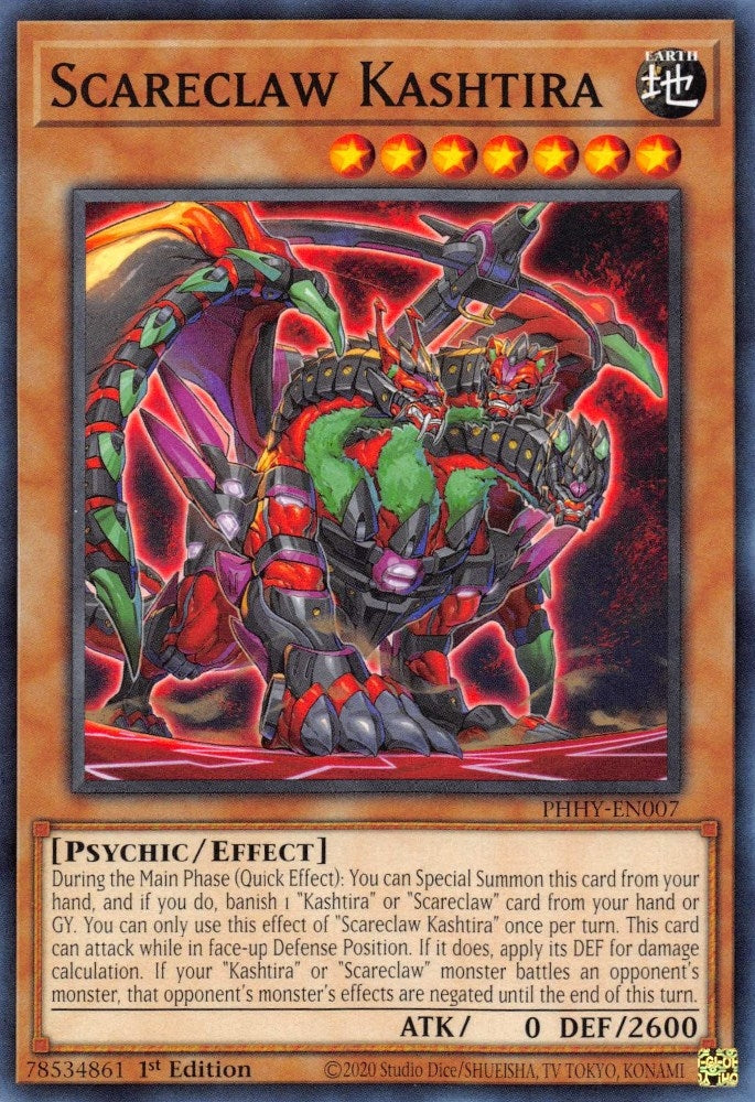 Scareclaw Kashtira (PHHY-EN007) [PHHY]