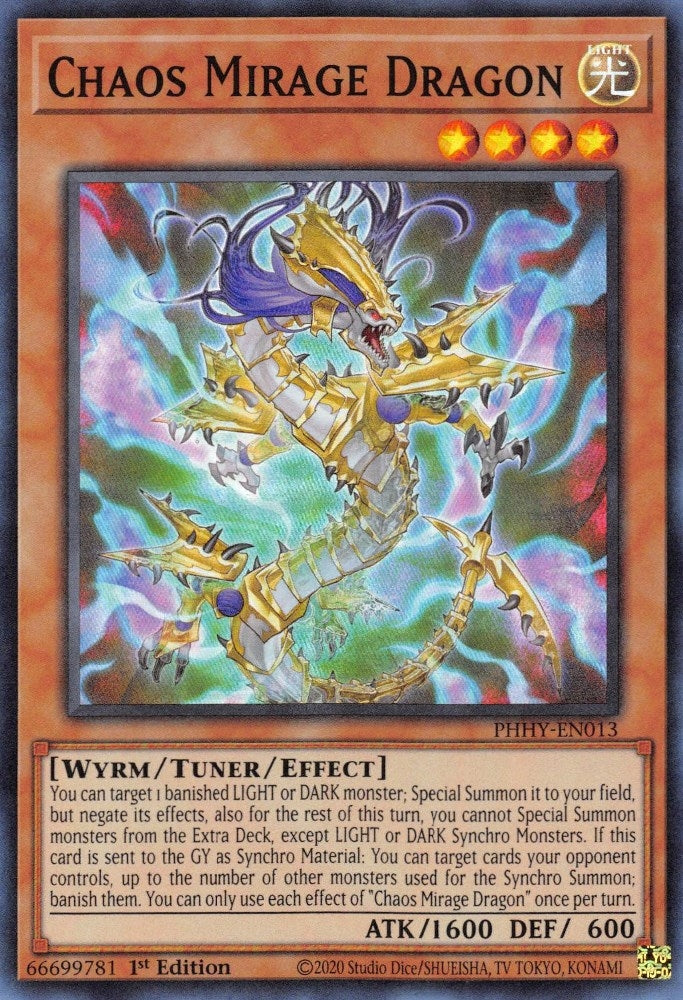 Chaos Mirage Dragon (PHHY-EN013) [PHHY]