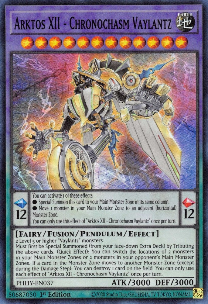 Arktos XII Chronochasm Vaylantz (PHHY-EN037) [PHHY]