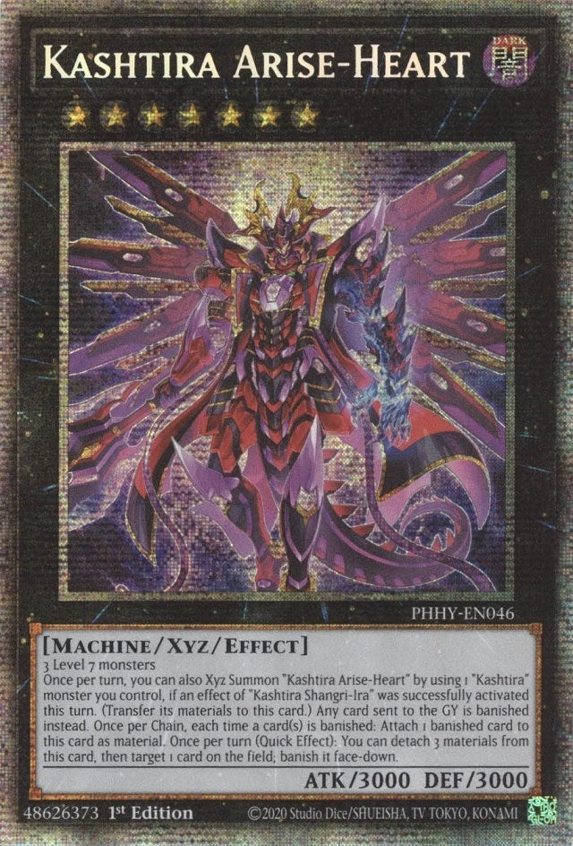 Kashtira Arise Heart Starlight Rare (PHHY-EN046) [PHHY]