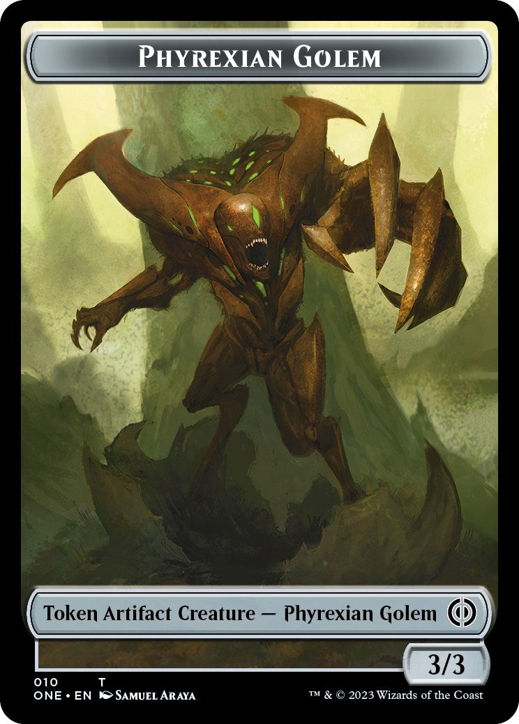 Phyrexian Golem Token (10) [ONE]