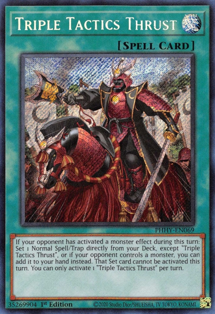 Triple Tactics Thrust (PHHY-EN069) [PHHY]