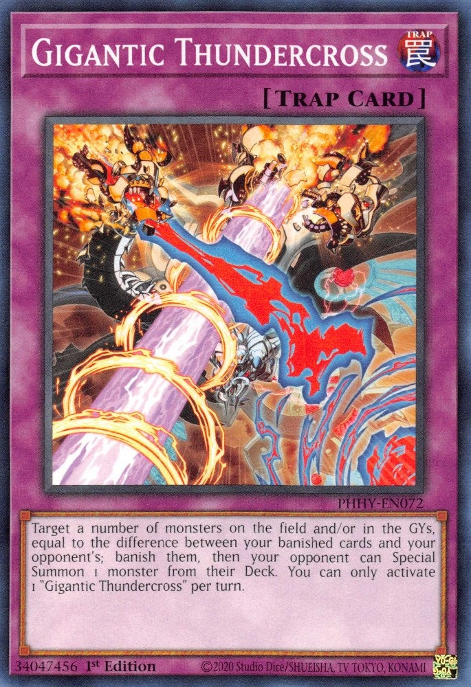 Gigantic Thundercross (PHHY-EN072) [PHHY]