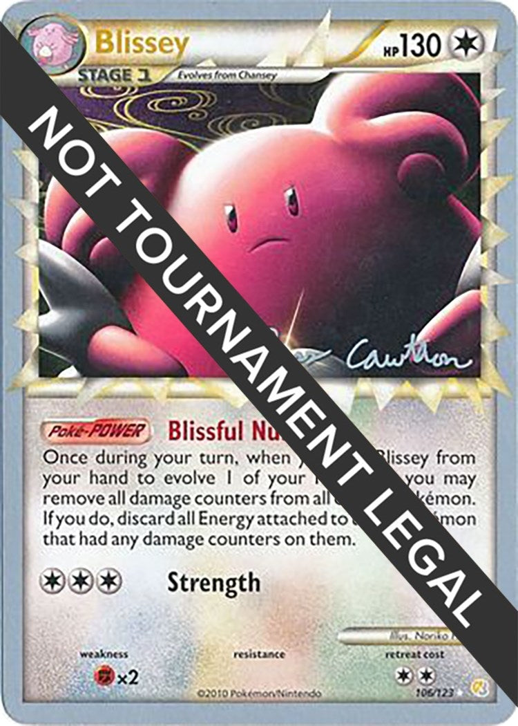 Blissey 2011 Ross Cawthon (106/123) [WCD]