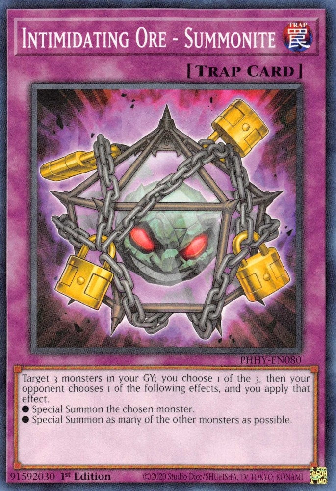 Intimidating Ore Summonite (PHHY-EN080) [PHHY]