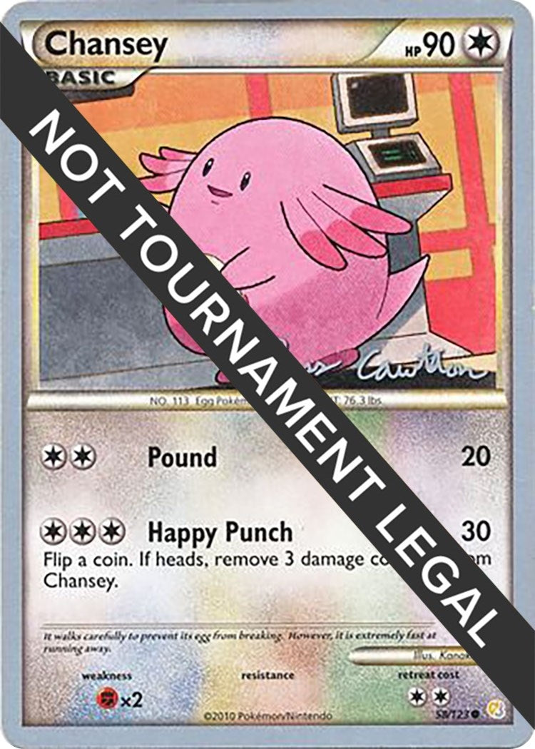 Chansey 2011 Ross Cawthon (58/123) [WCD]