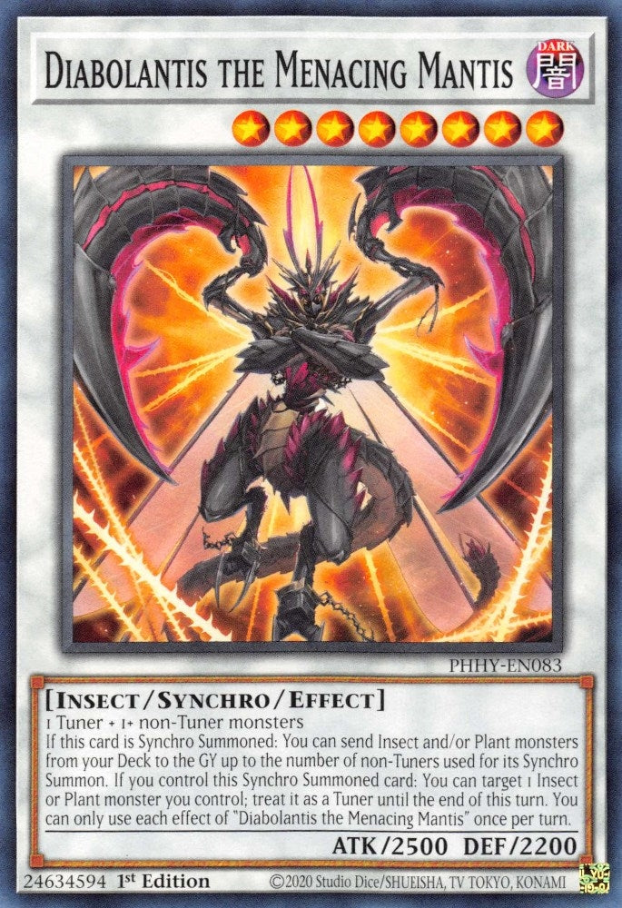 Diabolantis the Menacing Mantis (PHHY-EN083) [PHHY]
