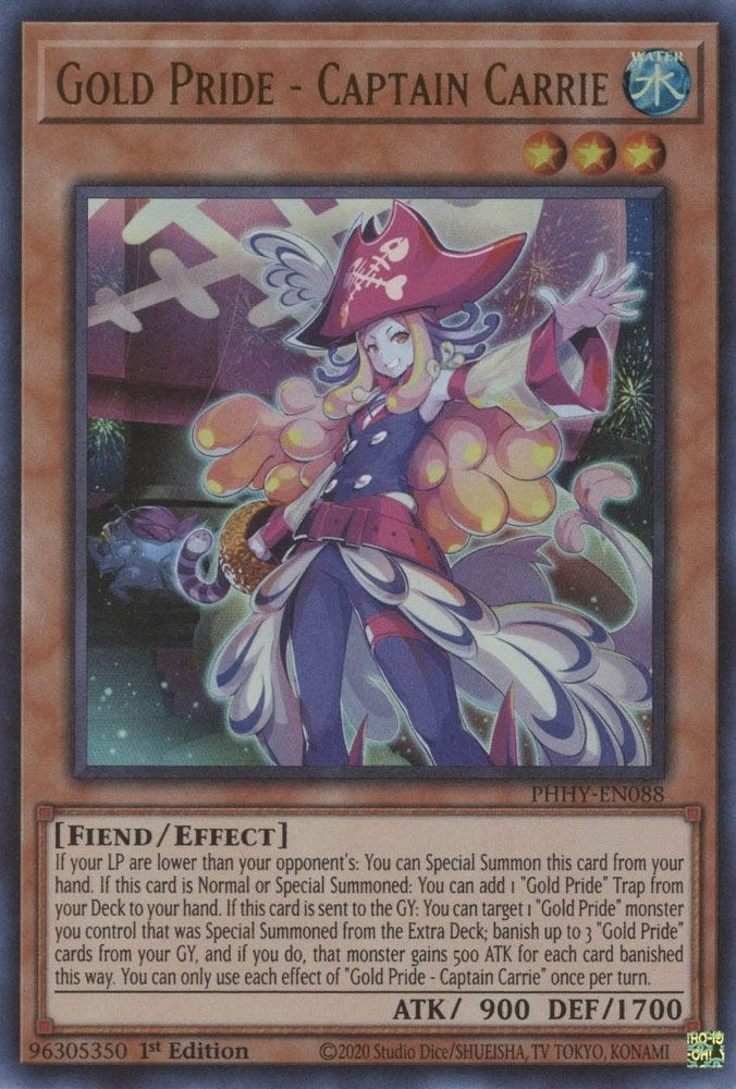 Gold Pride Captain Carrie (PHHY-EN088) [PHHY]