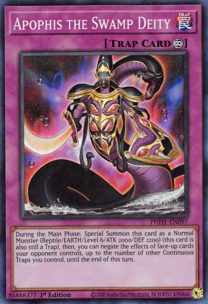 Apophis the Swamp Deity (PHHY-EN097) [PHHY]