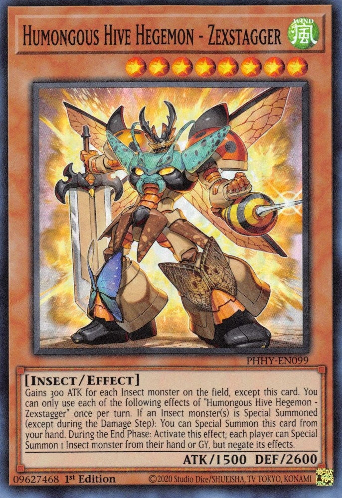 Humongous Hive Hegemon Zexstagger (PHHY-EN099) [PHHY]