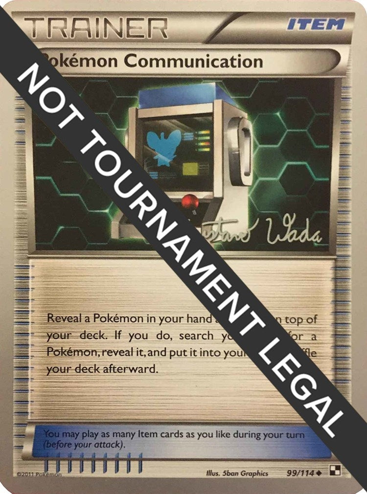 Pokemon Communication 2011 Gustavo Wada (99/114) [WCD]