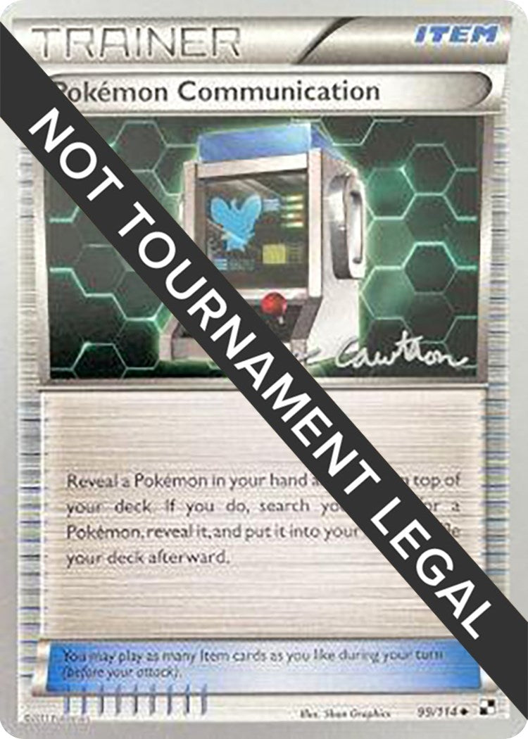 Pokemon Communication 2011 Ross Cawthon (99/114) [WCD]
