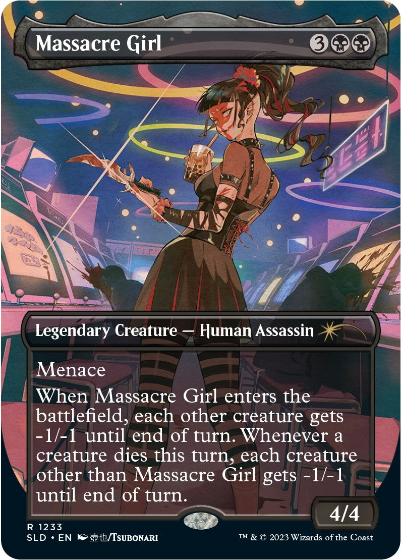 Massacre Girl (Borderless) [Secret Lair Drop Series]