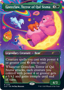Goreclaw, Terror of Qal Sisma (Borderless) [Secret Lair Drop Series]