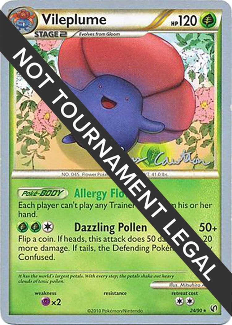 Vileplume 2011 Ross Cawthon (24/90) [WCD]