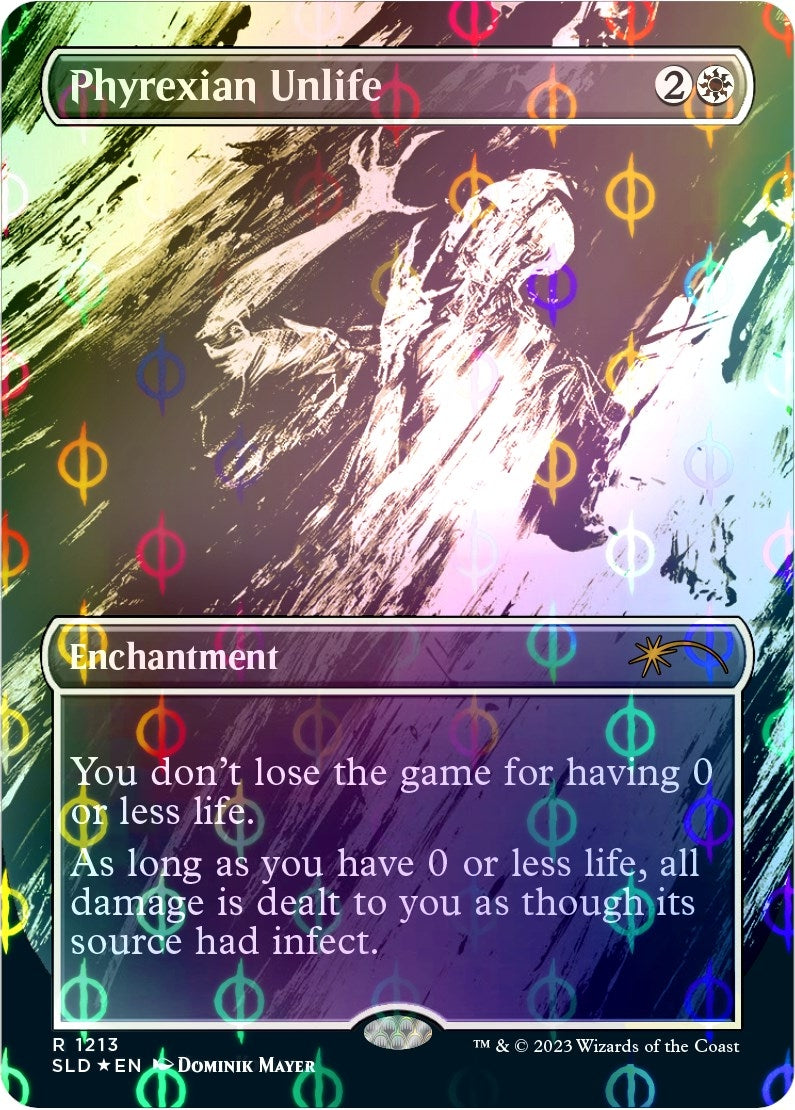 Phyrexian Unlife Step and Compleat Foil (1213) [SLD]