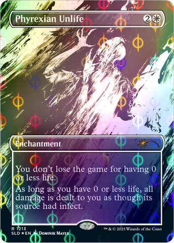 Phyrexian Unlife Step and Compleat Foil (1213) [SLD]