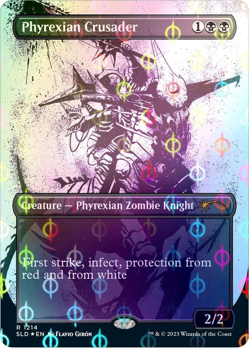 Phyrexian Crusader Step and Compleat Foil (1214) [SLD]