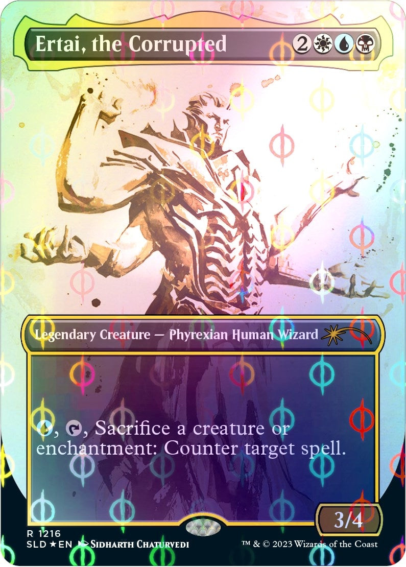 Ertai the Corrupted Step and Compleat Foil (1216) [SLD]