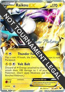 Raikou EX 2012 Chase Moloney (38/108) [WCD]