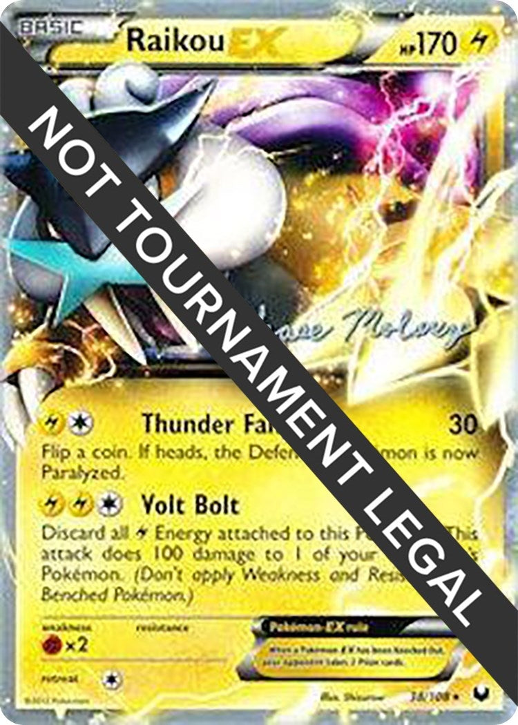 Raikou EX 2012 Chase Moloney (38/108) [WCD]
