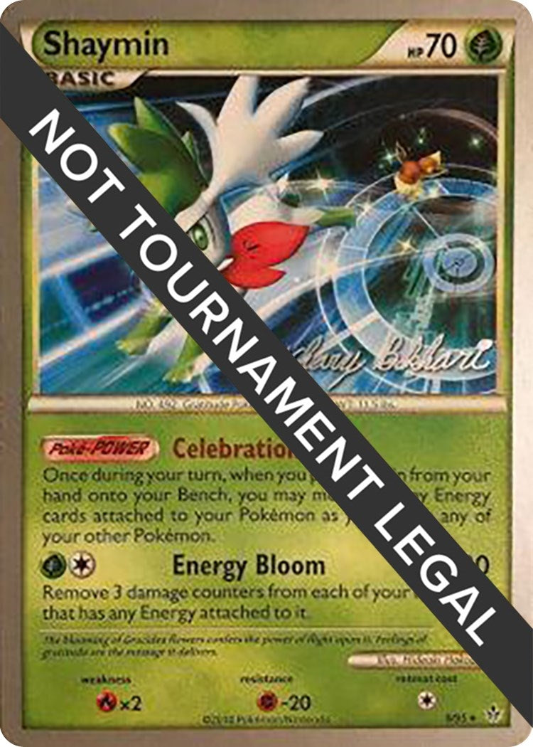 Shaymin 2012 Zachary Bokhari (8/95) [WCD]