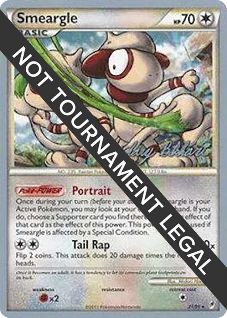 Smeargle 2012 Zachary Bokhari (21/95) [WCD]