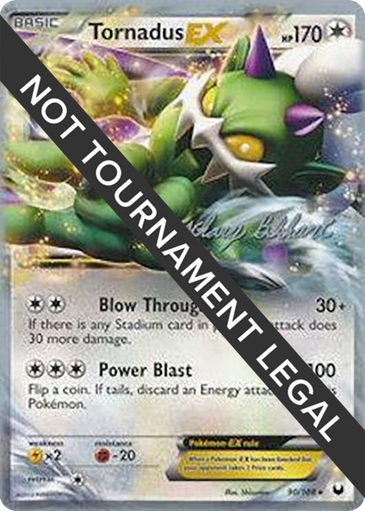 Tornadus EX 2012 Zachary Bokhari (108/108) [WCD]