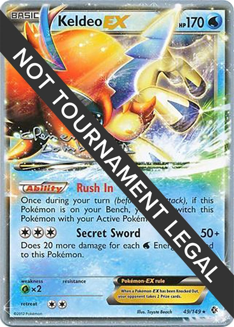Keldeo EX 2013 Clement Lamberton (49/149) [WCD]