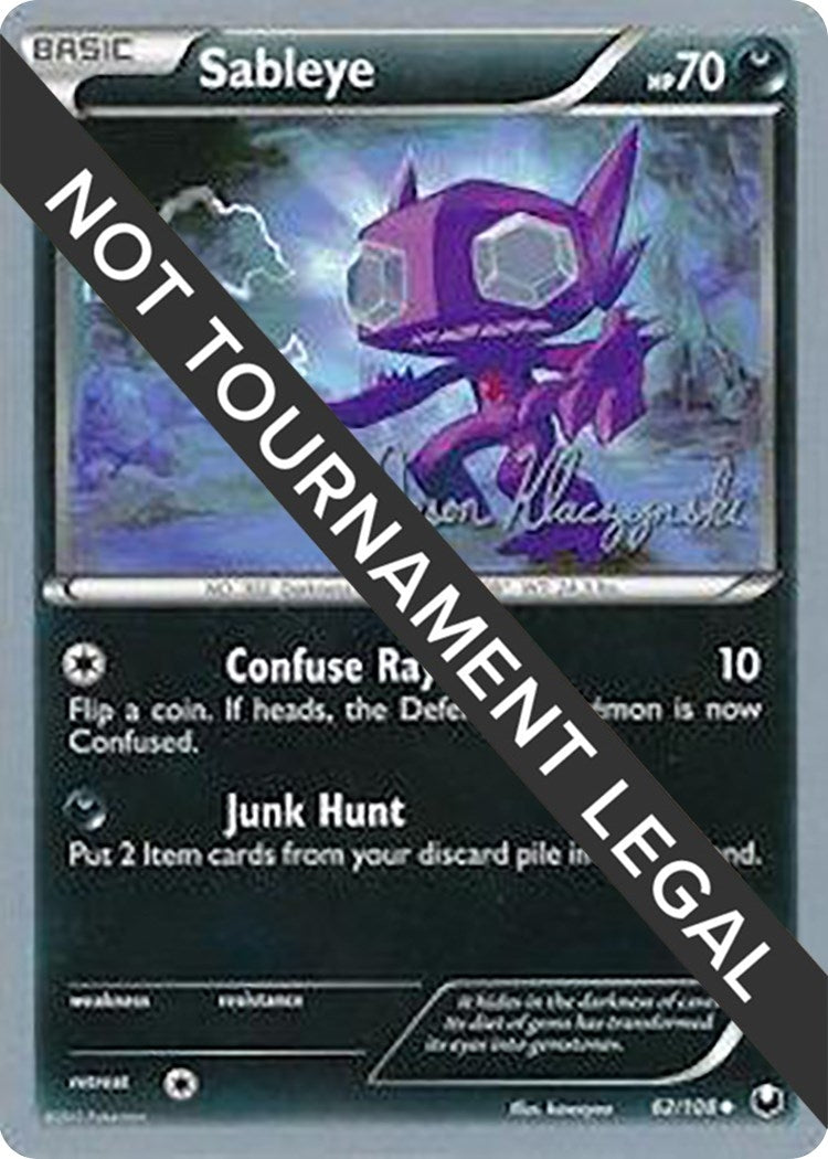 Sableye 2013 Jason Klaczynski (62/108) [WCD]
