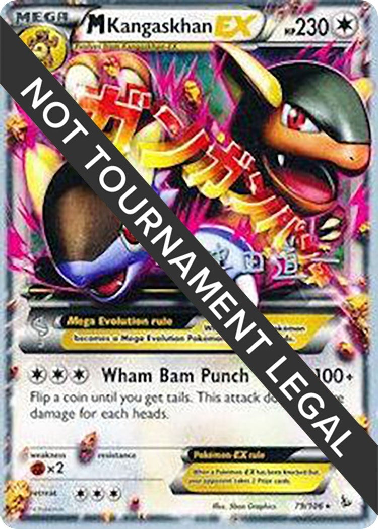 M Kangaskhan EX 2014 Michikazu Tsuda (79/106) [WCD]