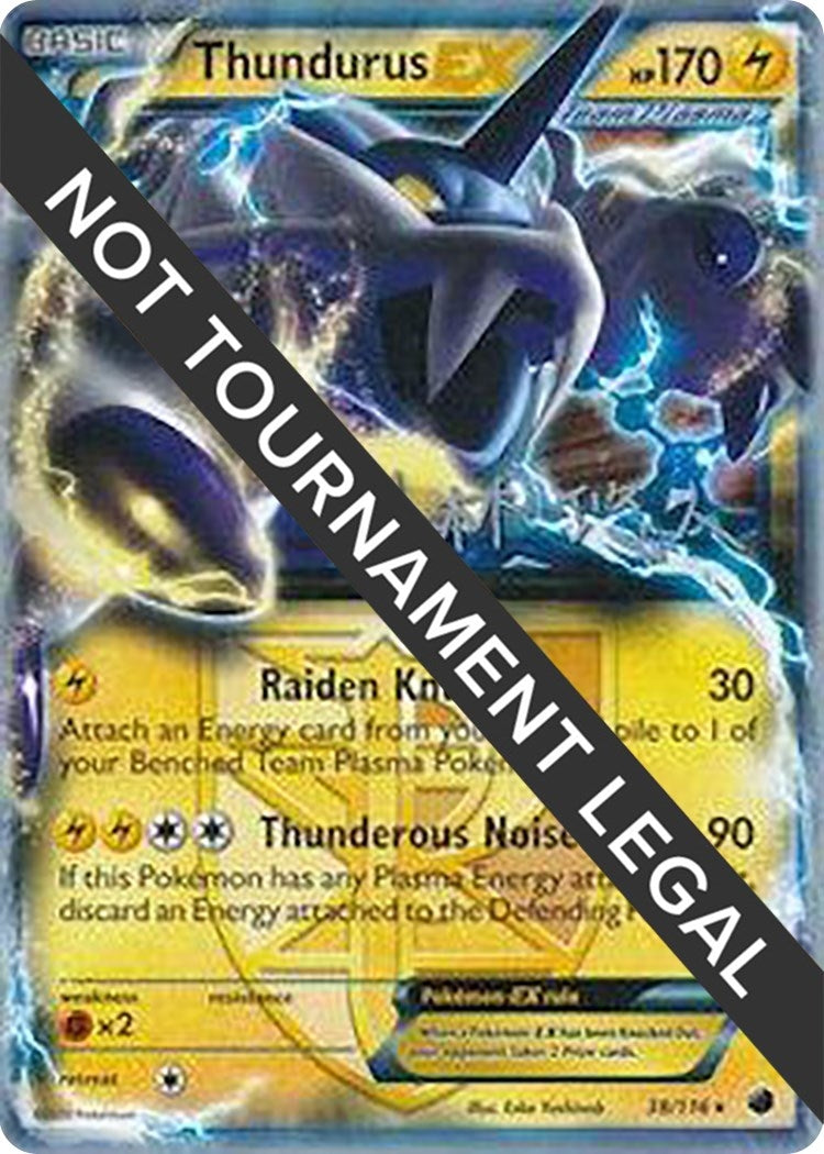 Thundurus EX 2014 Haruto Kobayashi (38/116) [WCD]