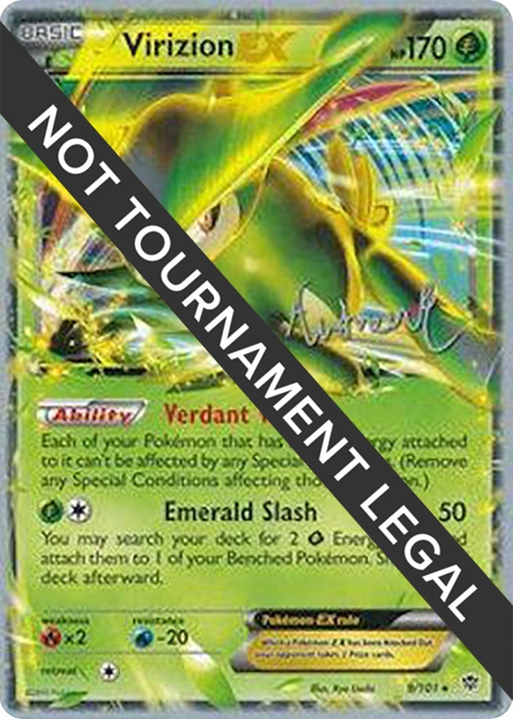 Virizion EX 2014 Andrew Estrada (9/101) [WCD]