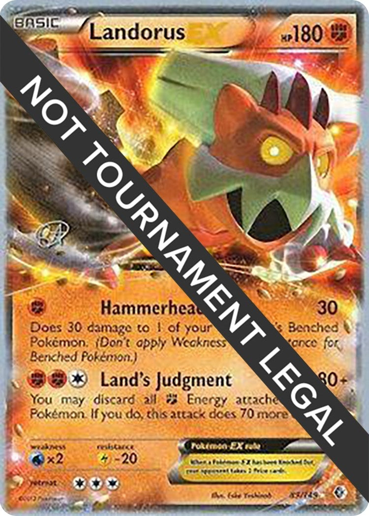 Landorus EX 2015 Rowan Stavenow (89/149) [WCD]