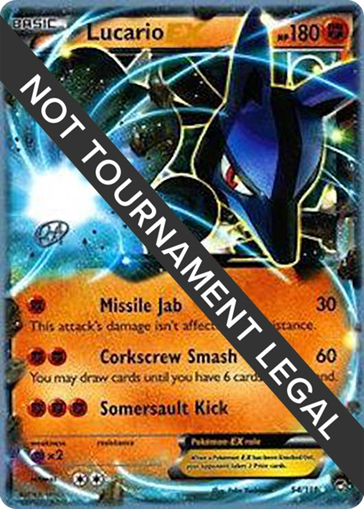 Lucario EX 2015 Rowan Stavenow (54/111) [WCD]