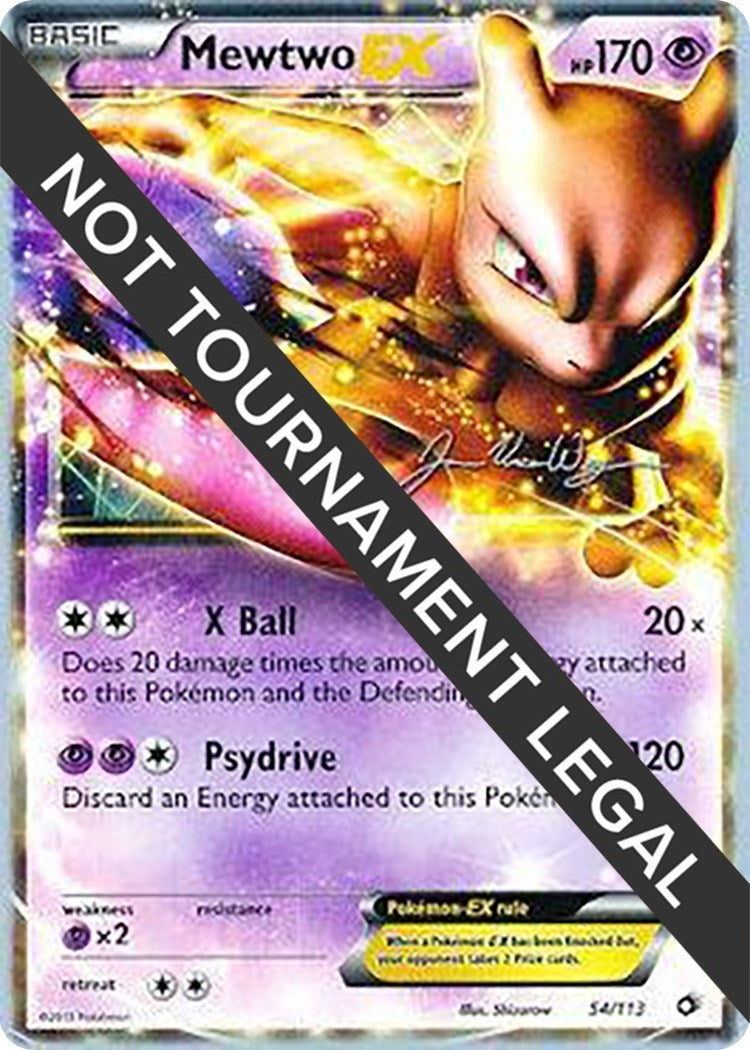 Mewtwo EX 2015 Jacob Van Wagner (54/113) [WCD]
