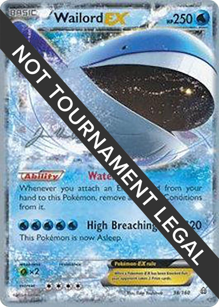 Wailord EX 2015 Jacob Van Wagner (38/160) [WCD]
