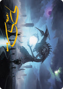 Blue Suns Twilight Art Card Gold Stamped Signature (13) [ASONE]