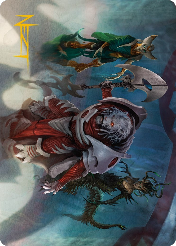 Norns Decree Art Card Gold Stamped Signature (6) [ASONE]
