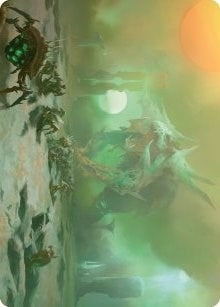 Green Suns Twilight Art Card (39) [ASONE]