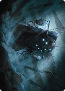 Meldweb Curator Art Card [Phyrexia: All Will Be One Art Series]