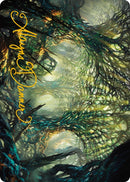 The Hunter Maze Art Card Gold Stamped Signature (60) [ASONE]