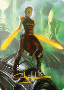 Nahiri the Unforgiving Art Card 51 81 Gold Stamped Signature (51) [ASONE]