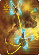 Bladehold War Whip Art Card Gold Stamped Signature (46) [ASONE]
