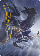 Ria Ivor Bane of Bladehold Art Card Gold Stamped Signature (53) [ASONE]