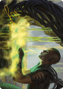 Necrogen Communion Art Card Gold Stamped Signature (21) [ASONE]