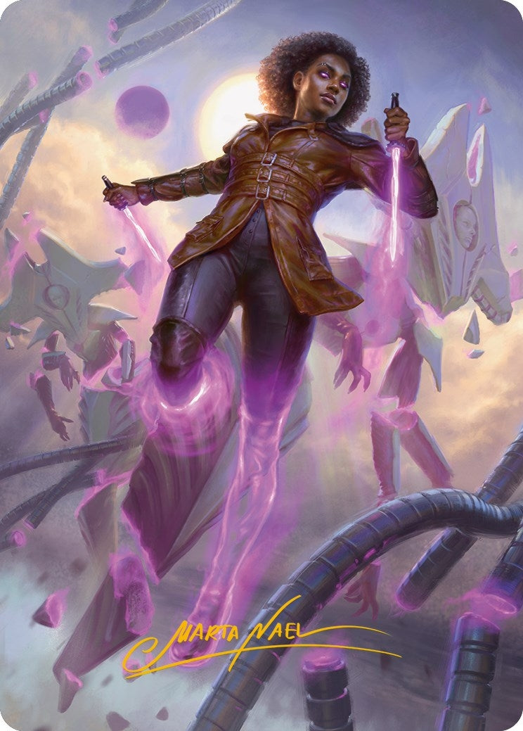 Kaya Intangible Slayer Art Card Gold Stamped Signature (49) [ASONE]