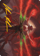 All Will Be One Art Card Gold Stamped Signature (25) [ASONE]