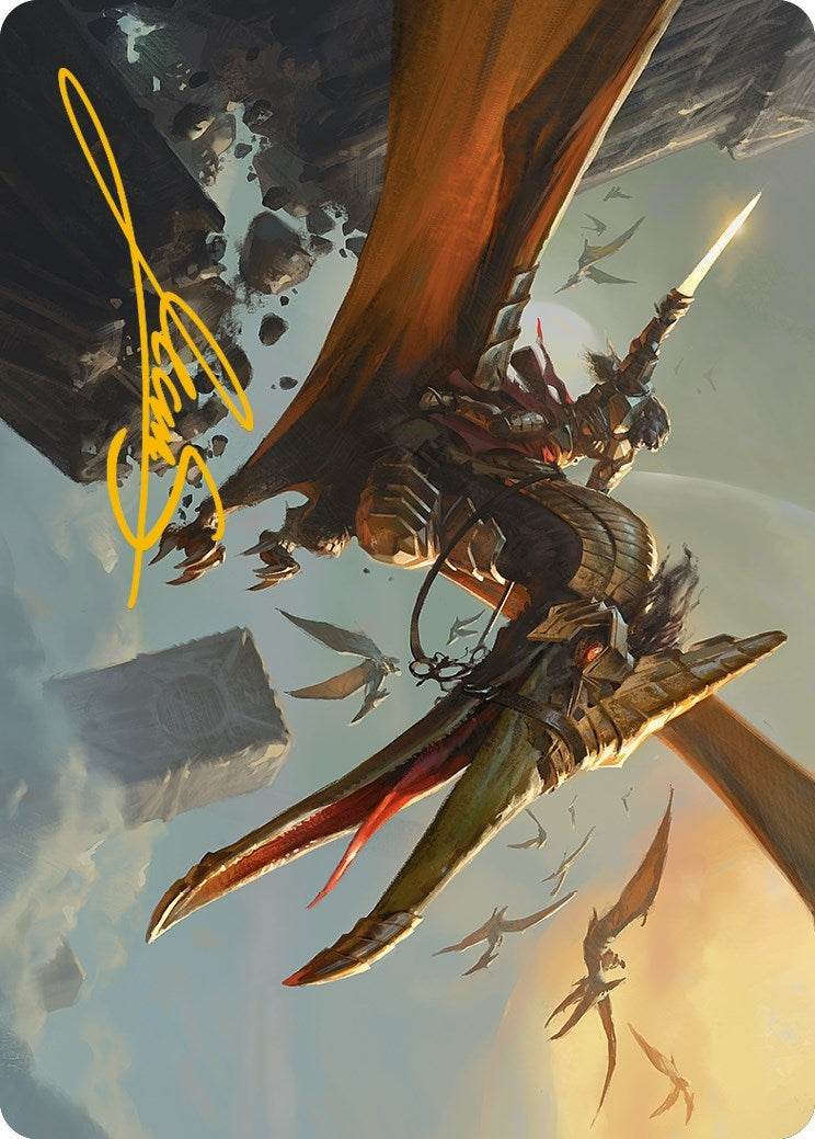 Skyhunter Strike Force Art Card Gold Stamped Signature (9) [ASONE]